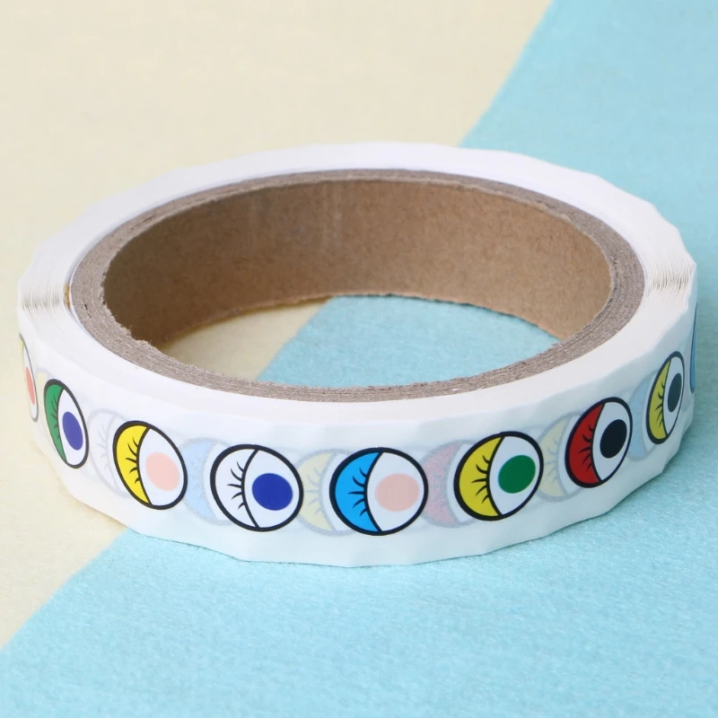 Мультфильм животных DIY Наклейка для сборки глаза нос рот развивающие игрушки детские игрушки