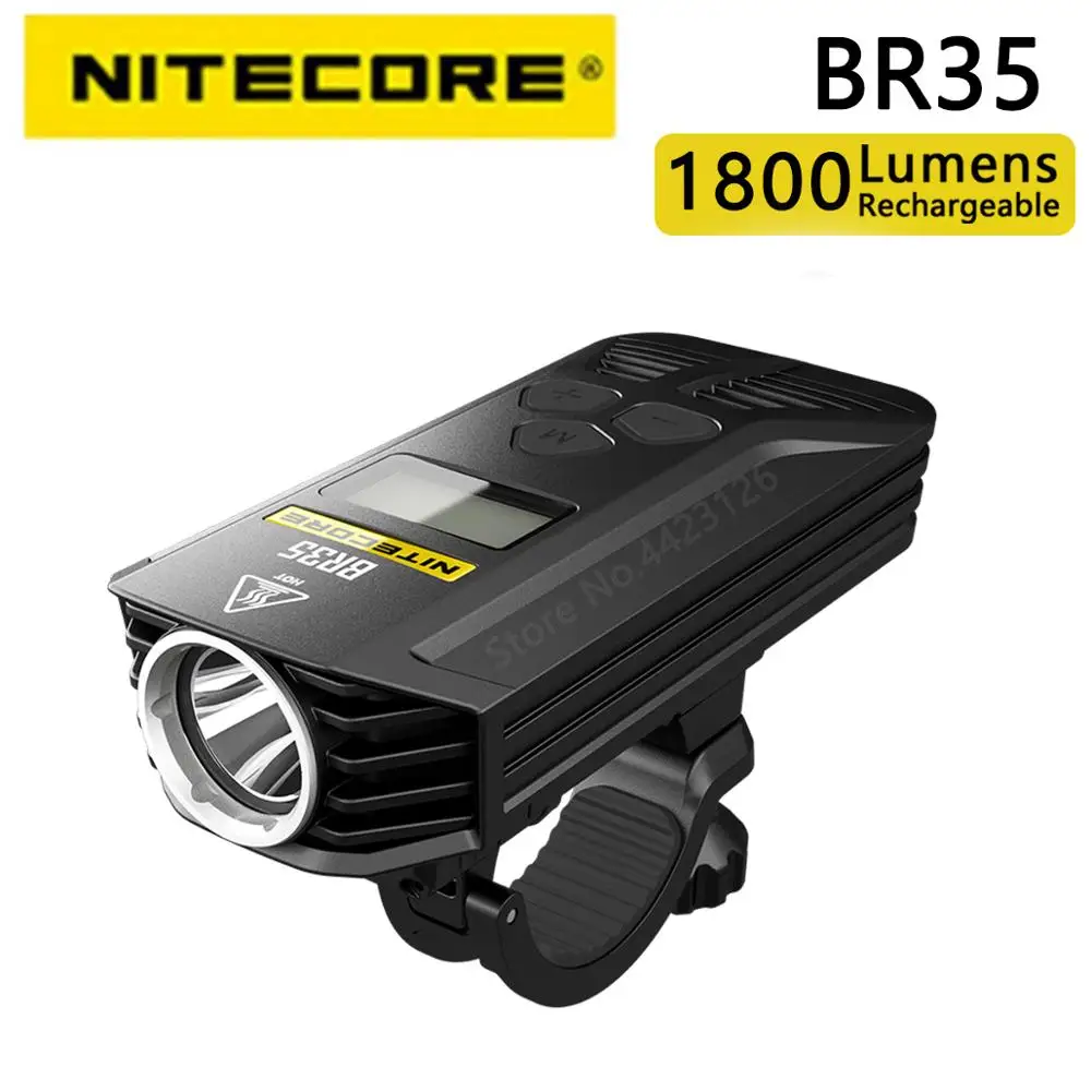 Оригинальный Nitecore BR35 1800 люмен OLED дисплей высокой четкости встроенный