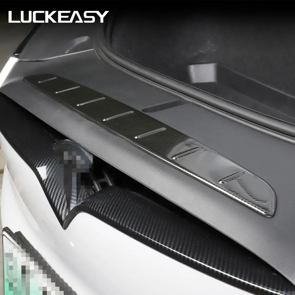 LUCKEASY Передняя Коробка для двигателя багажный бампер панель для Tesla модель X- на заказ Передняя Коробка защитная накладка