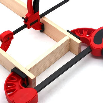 

4 inch F Style Bar Clip Woodworking Tools Quick Grip F Clip Carpentry Clips Quick Release DIY Hand Tool