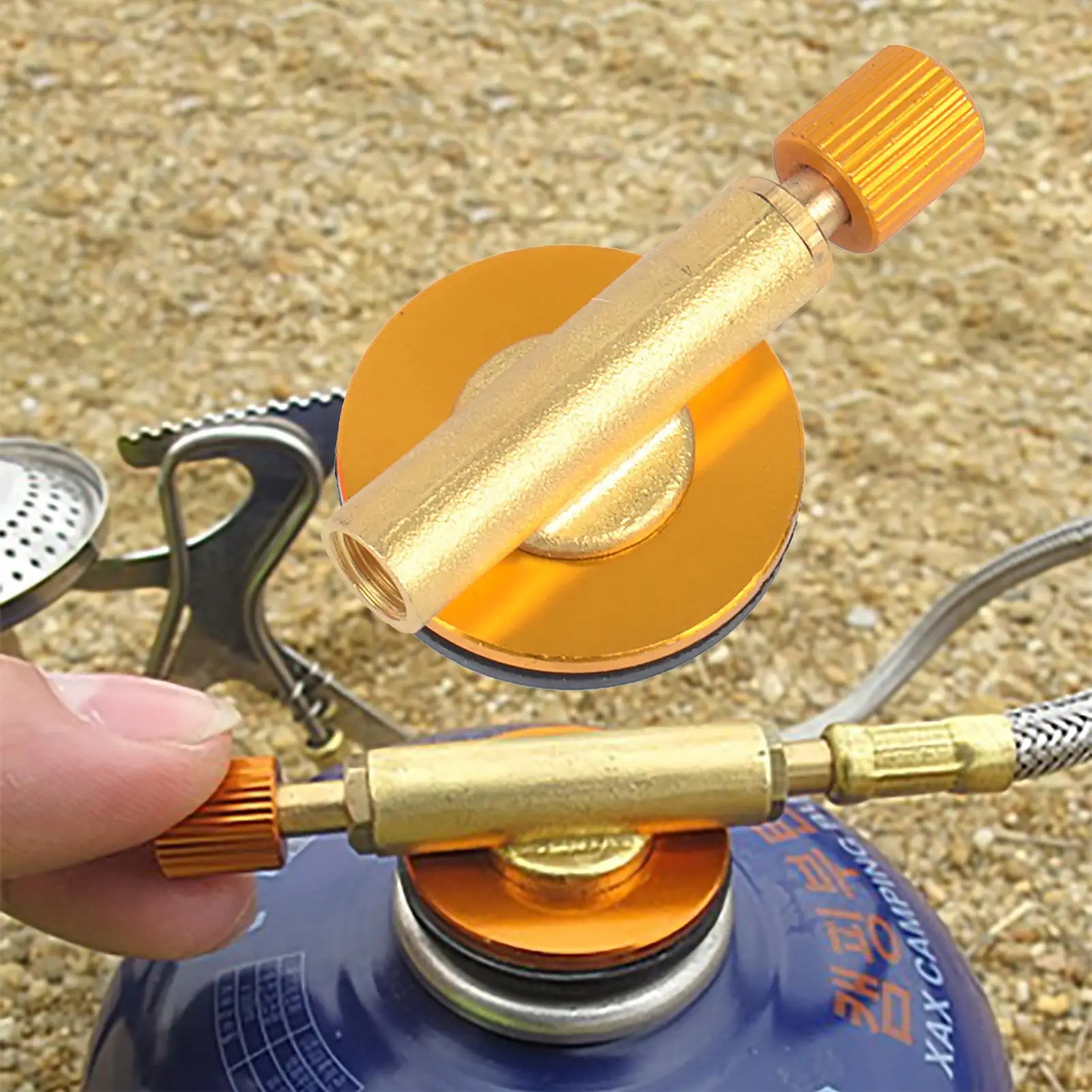 Outdoor Gas Stove Safe Switch Charging Gas Bottle Valve Adapter