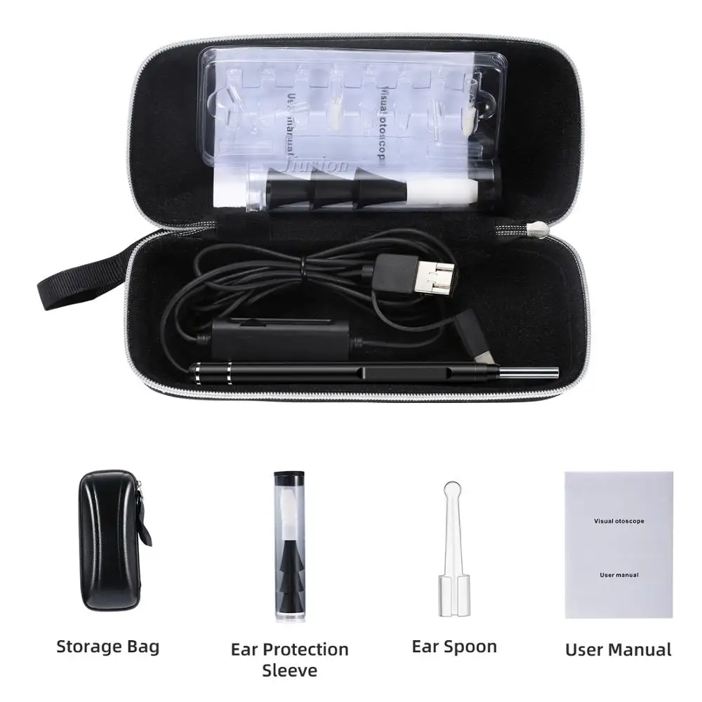 Отоскоп для ушей интраоральная камера USB цифровой HD 720P Мини Ручной эндоскоп