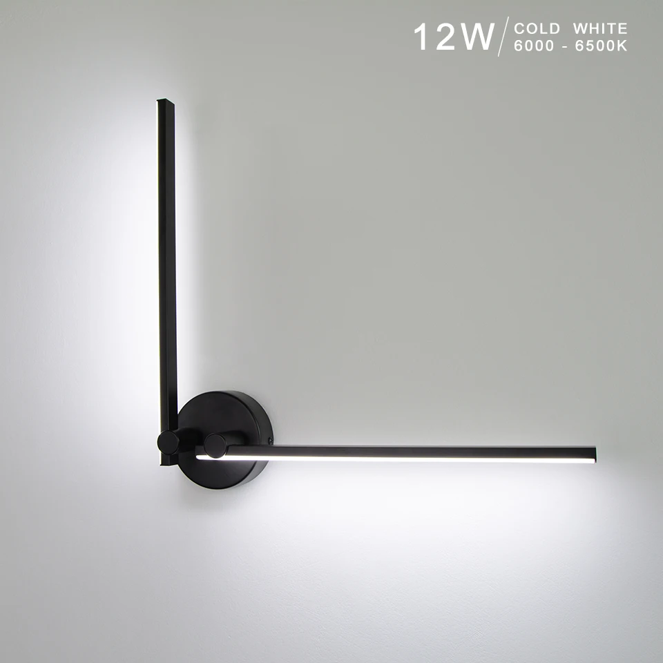 Nordische, minimalistische, kreative Familien-Innenwandleuchte mit Arm 300 ° frei verstellbare Hintergrundwand Wohnzimmer Schlafzimmer LED – Detail 14