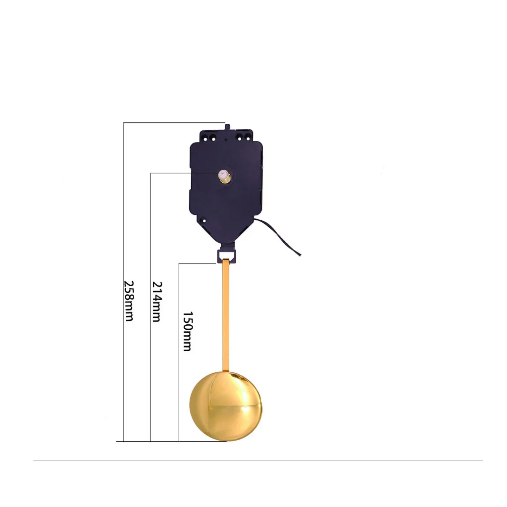 Маятниковые часы Chime Melody Movement DIY Kit легко установить практичные