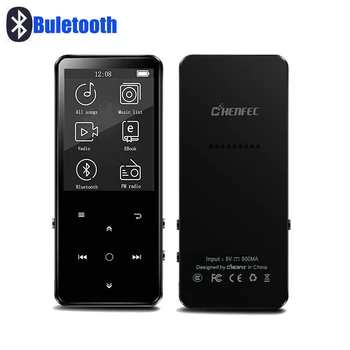 

Metal 16GB Bluetooth 4.0 MP3 Player with 2.4 Inch TFT Color Screen FM/Voice Recorder Lossless Sound Touch Button Music Player
