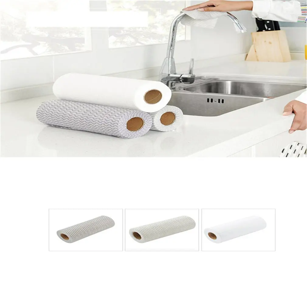 Washing Towels Disposable Cleaning Cloth Kitchen Gadgets Dish Cloth Portable Home Cleaning Tools Non wovens Wipes