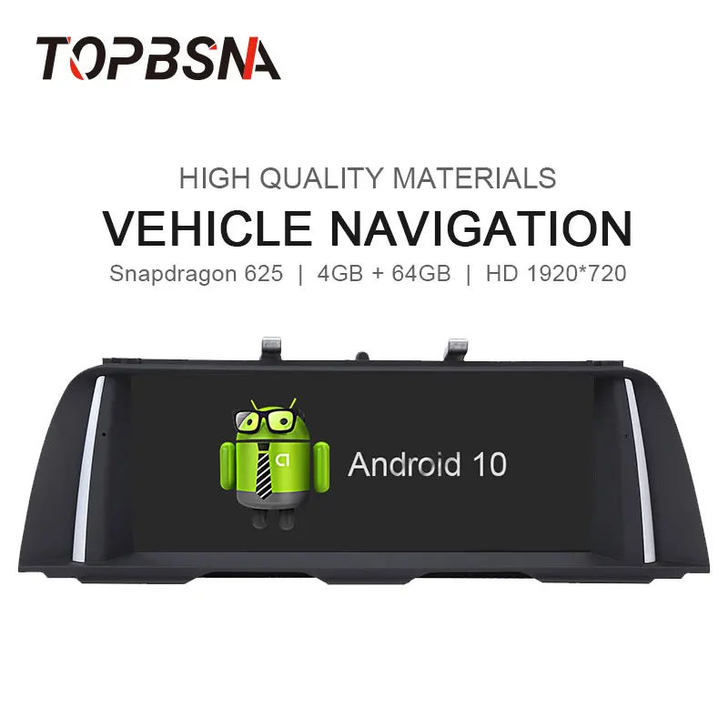TOPBSNA Android 10 автомобильный DVD плеер для BMW 5 серии F10/F11 2013 2016 оригинальная система NBT