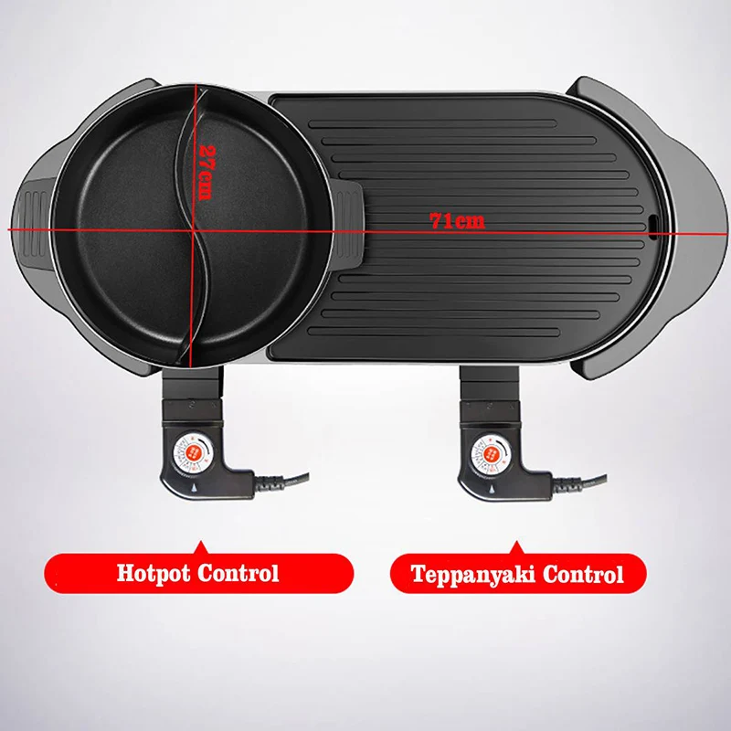 

Электрическая духовка, электрическая противень в Корейском стиле, большой емкости, горшок для барбекю, железная тарелка, горелка, жаровня, гриль, barbacoa electrica