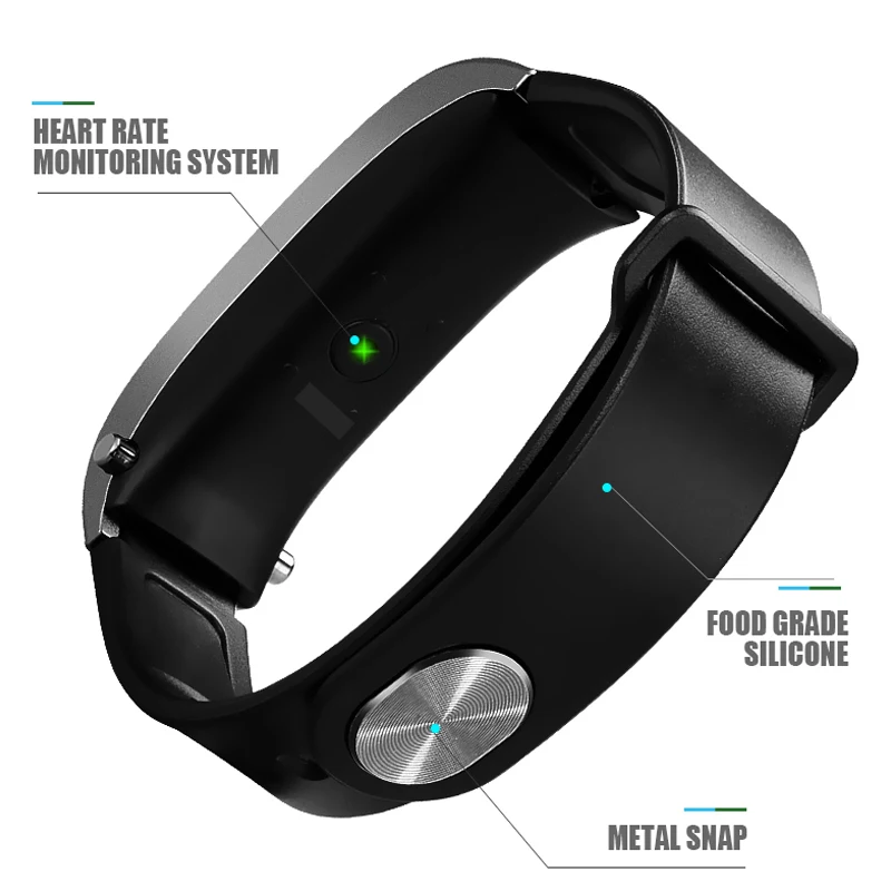 Talkband Y3 Plus Smart Watch with Earphone Heart Rate Sleep Monitor Bluetooth Call Music Smartwatch for Business Sports Headset