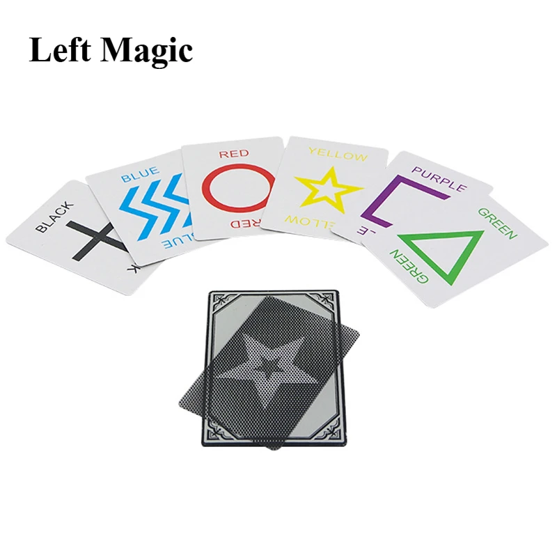 Kids Magic Trick Magic Toys White Prediction Close Up Cardboard 1 PC Fshion Prop