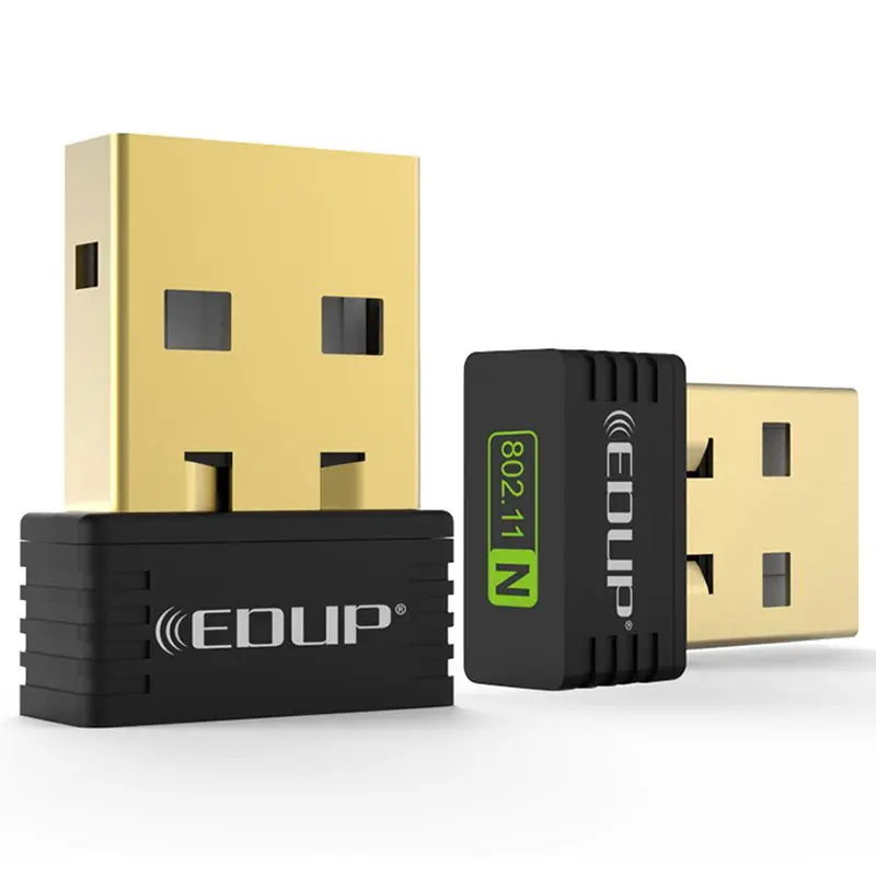 EDUP беспроводной Mini-USB wifi адаптер 150 Мбит/с Wi-Fi приемник 802.11n USB Ethernet адаптер Сетевая карта Поддержка Windows, Mac для ПК