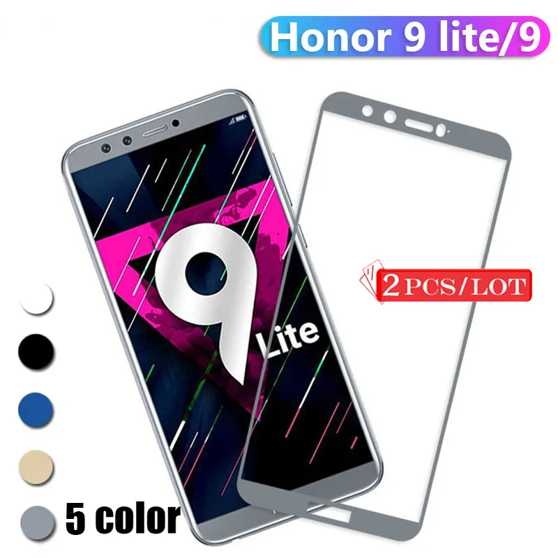 

2Pcs for Huawei Honor 9 Lite 9lite light Tempered Glass for Honor 9 Screen Protector Protective Glass Hauwei Honor9 Honor9Lite