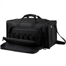SoarOwl тактическая сумка для стрельбы, сумки для пистолетов, пистолетов с замком-молнией и сверхмощными противоскользящими ножками черного цвета