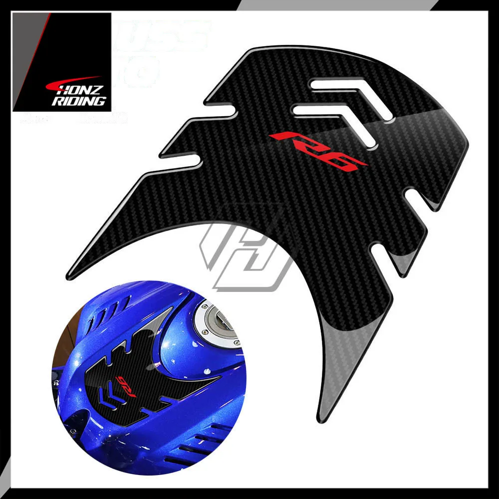 Для Yamaha YZF-R6 R6 3D мотоцикл передний газовый топливный бак крышка предохранительный бак Pad