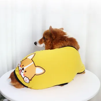 

Pet Dog 4 legs Pajamas Fashion Corgi Summer Clothes Small Medium Puppy Dogs Warm Clothing Schnauzer Vest French Bulldog LAC24