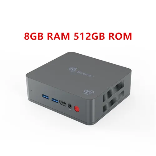 8GB 512GB Beelink U55 мини-ПК в i3-5005U двухъядерный 8 Гб 256 ГБ 8 ГБ 512 ГБ Beelink U55 HD Graphic 5500 Win10 2,4G 5,8G wifi U55 мини-ПК BT4.0 - Цвет: 8GB 512GB