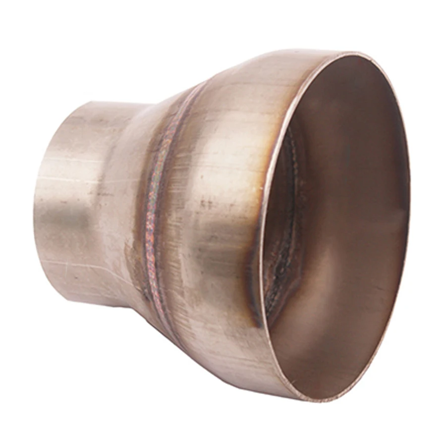 Car Exhaust Piping Pipe Reducer Stainless Steel 4.0" O.d. To 2.5" O.d