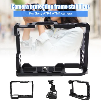 

Aluminum Alloy Camera Cage Video Stabilizer Mount Protective Cover Housing for SonyA7R4 Camera Accessories SP99