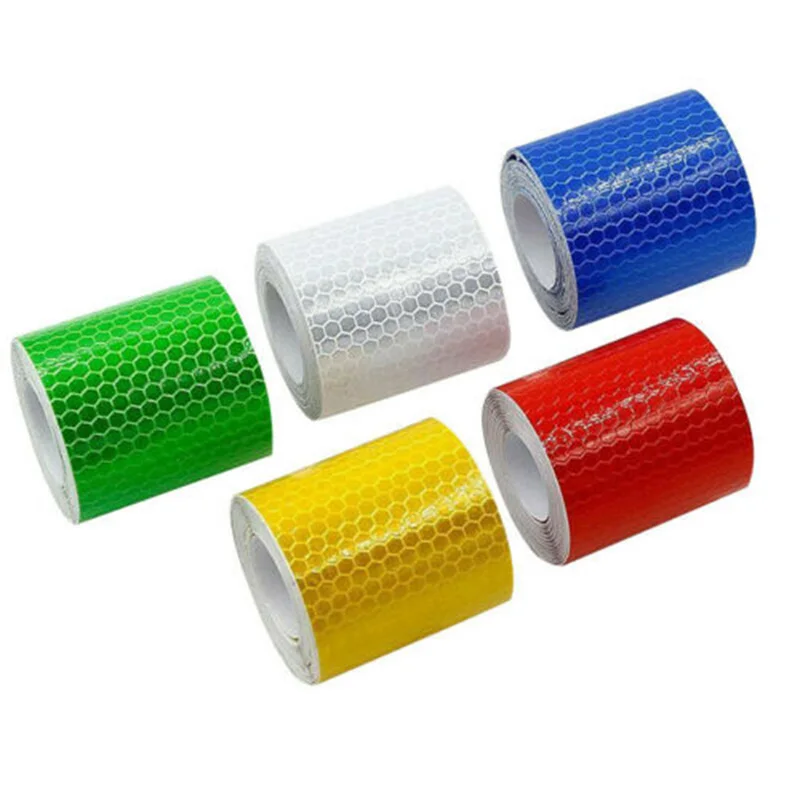 

Bicycle DIY Reflective Stickers Minimalist Multi-directional Visibility Bike Reflectors WHShopping