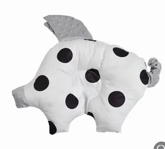 Одежда для младенцев pudcoco детская мягкая голова шеи поддержка коляска подголовник дорожная подушка для сиденья милый мультфильм свинья подушки