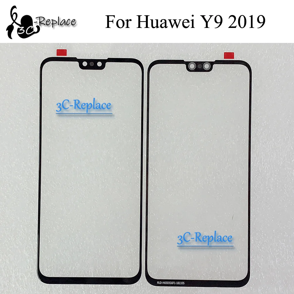 Черный 6 5 дюймов для Huawei Y9 2019 JKM-AL00 JKM-LX1 JKM-L21 JKM-LX2 с фронтальным сенсорным экраном из
