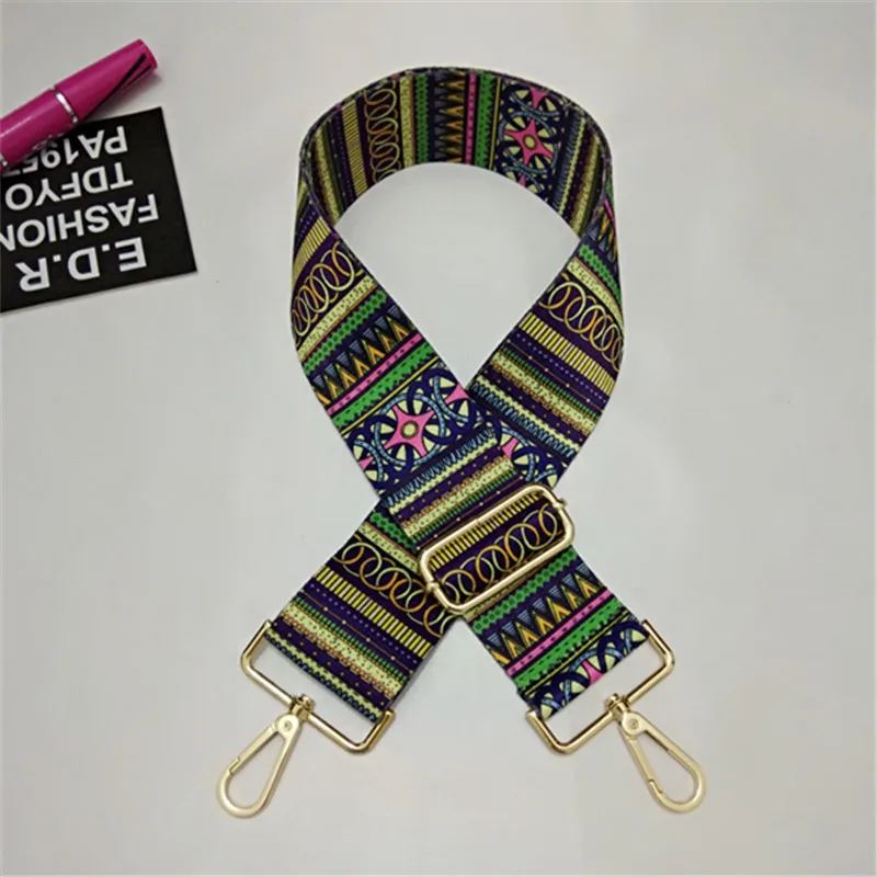 H HJKL120x5cm нейлоновая цветная сумка на ремне аксессуары для женщин Радужная Регулируемая Вешалка на плечо сумка на ремне Декоративная Сумка - Цвет: H