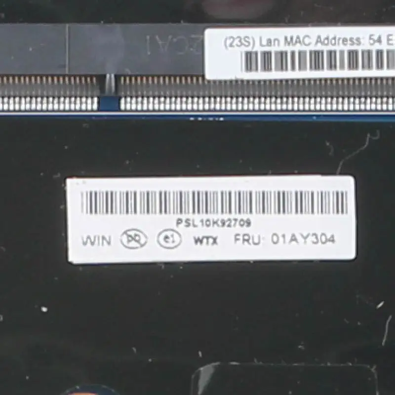 01AY304 материнская плата для ноутбука LENOVO Thinkpad T560 15202 2 SR2F0 DDR4|Материнские платы