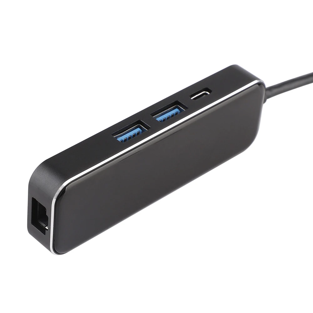USB Type C HUB to PD RJ 45 Multi USB 3.0 Power Adapter Black Computer Peripherals USB Hub for MacBook Samsung