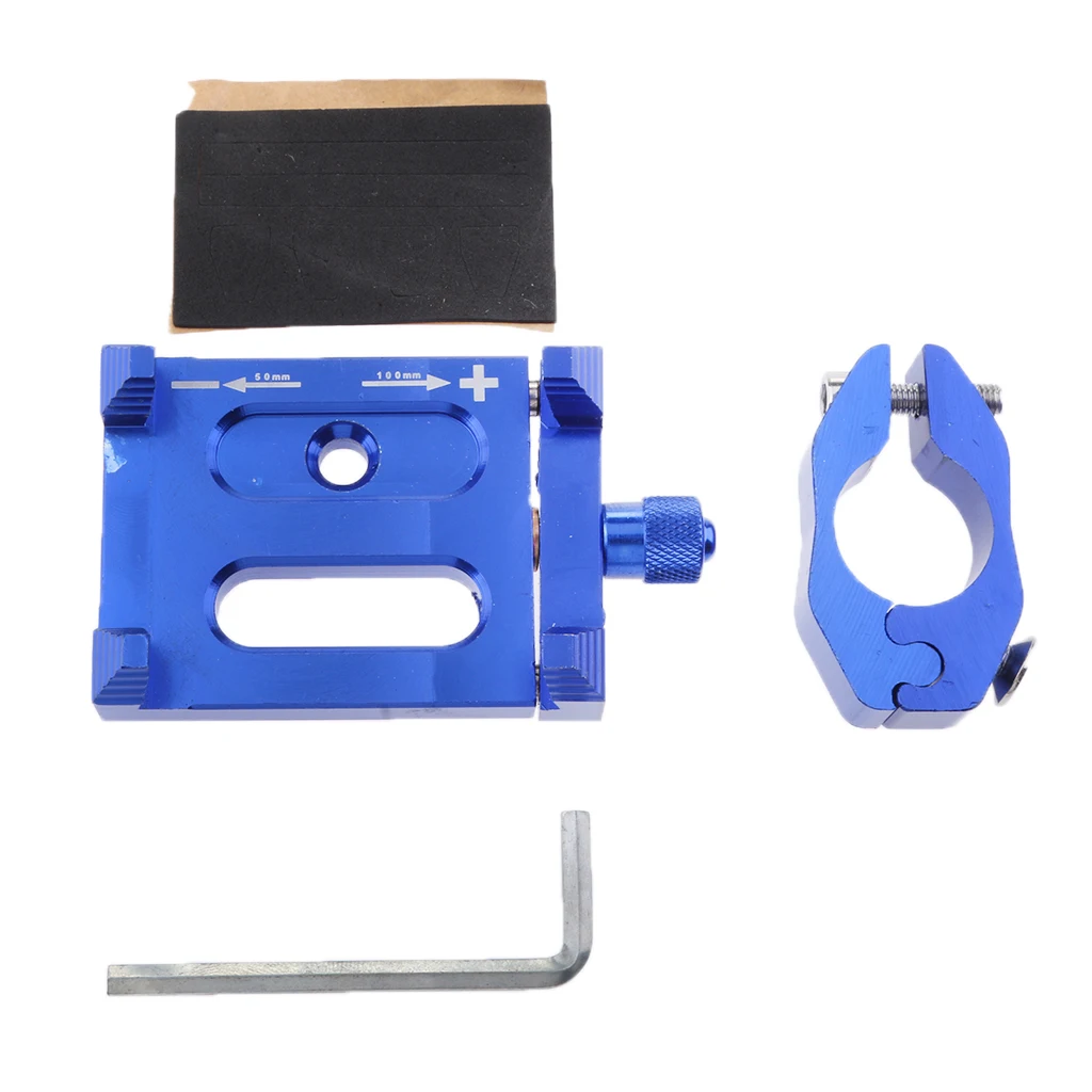 Universal CNC Adjustable CELL PHONE HOLDER Motorcycle Bike Handlebar Mount  For 3.5