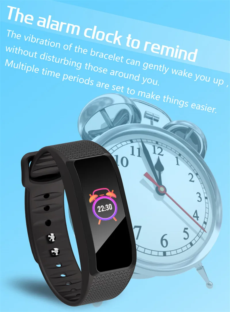 B61 смарт-браслет Smartband шагомер сердечный ритм кровяное давление фитнес-браслет спортивные часы Smartband браслет для Iphone Android