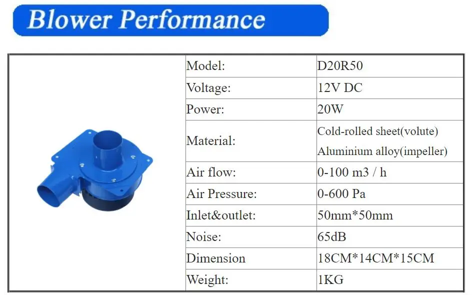 ventilador de ar elétrico 20w alta temperatura
