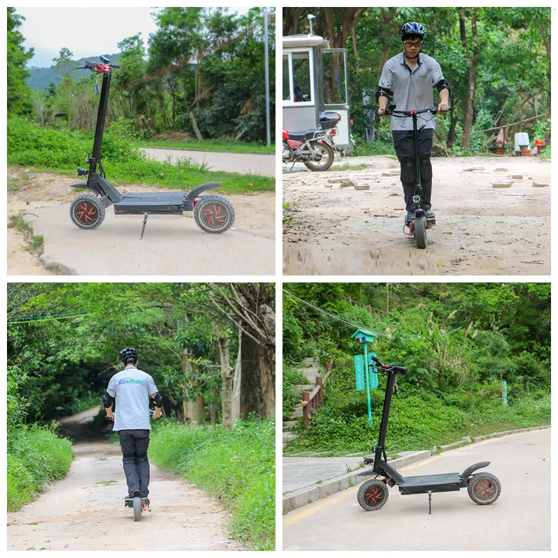 Scooters EcoRider Two Wheel Electrical E4-9 3600W Scooter Electric With Seat