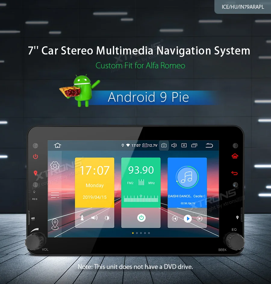 XTRONS " Android 9,0 автомобильный Мультимедиа стерео проигрыватель gps OBD для Alfa Romeo 159 939 автомобиль Brera spider 2006 2007 2008 2009 2010 без DVD
