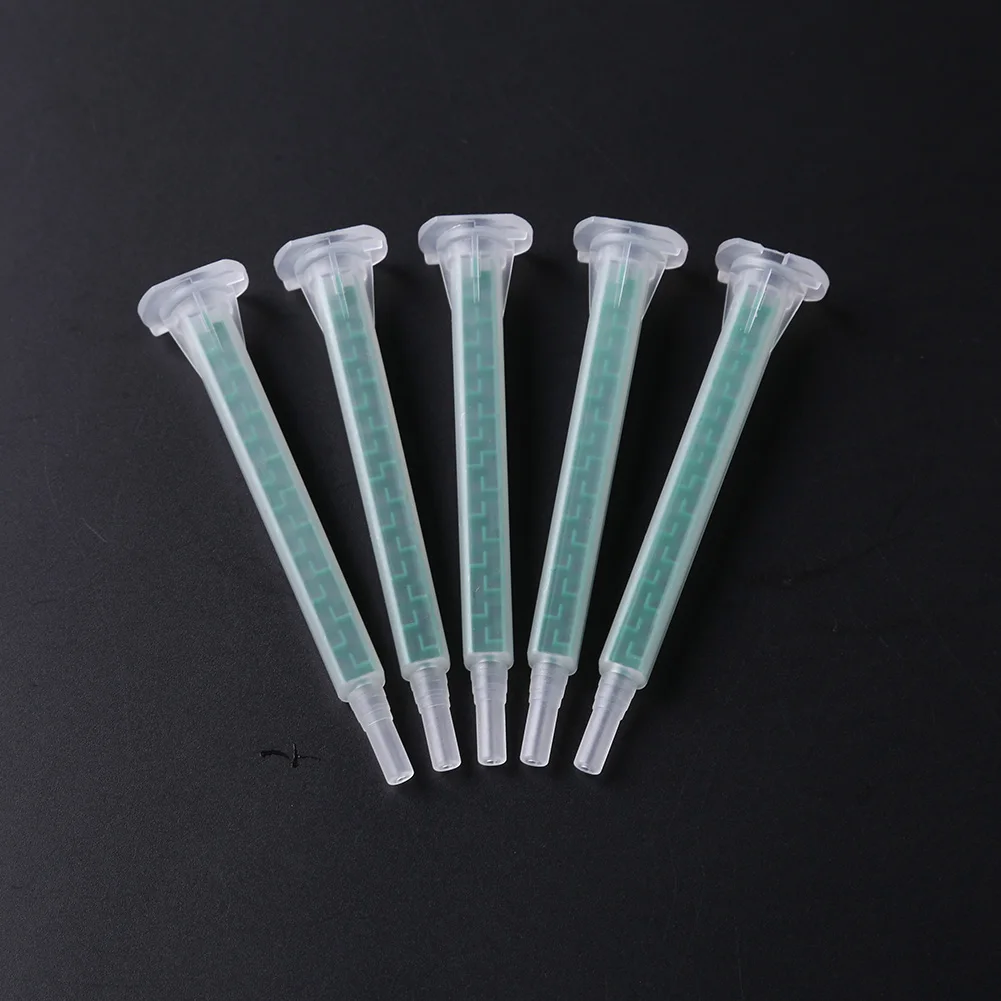 50Pcs Resin AB Glue Static Mixer Tube Set for Square Nozzle Liquid Syringe Machine Accessories | Обустройство дома