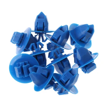 

30 Pcs Front Door Trim Body Moulding Repair Panel Clip Assortment For Toyota Prado 120 Blue/Orange/Grey Accessories