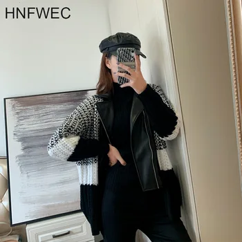 

2019 Winter New Sweater Coats Women Wild Casual Fashion Ladies Cardigan Sweaters Korean Style Zipper Women Clothing Y731