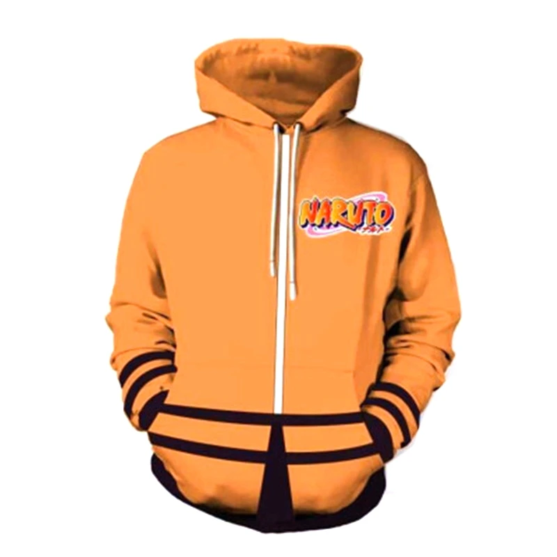 Hoodie only Наруто костюмы для косплея Толстовка Аниме Наруто Узумаки для мужчин и женщин толстовка с капюшоном пуловер пальто с героями мультфильмов спортивные костюмы Топы Брюки - Цвет: Hoodie only