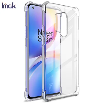 

One Plus 8Pro Crystal Case IMAK 360 Protection for Oneplus 8 Pro Back Cover Armor Funda Oneplus 8 Case Oneplus8 Shockproof Case