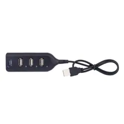 Высокая Скорость usb-концентратор 2,0 4 Порты и разъёмы USB концентратор мульти-сплиттер адаптер расширения Портативный для Macbook для рабочего