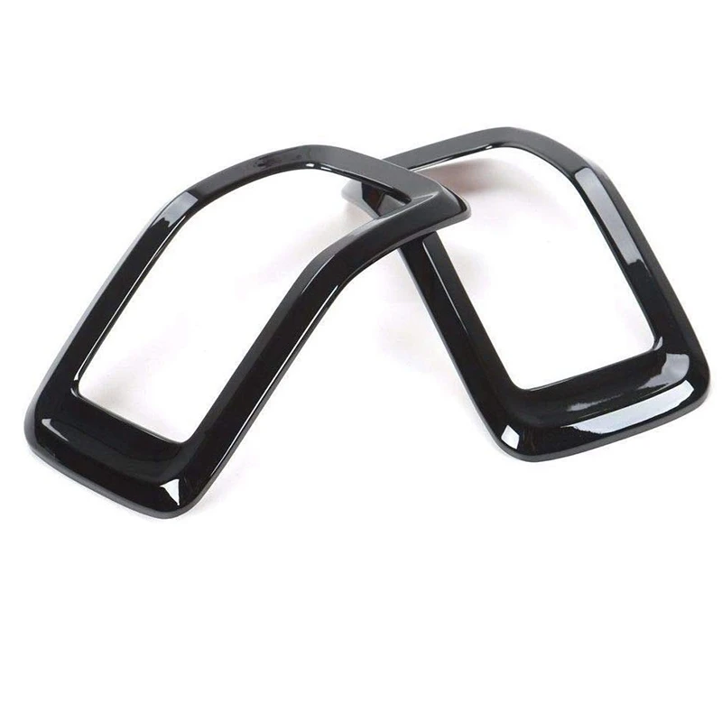 Передняя решетка крышки вставки для- Jeep Cherokee черный гриль рамка отделка комплект кольца 7 шт