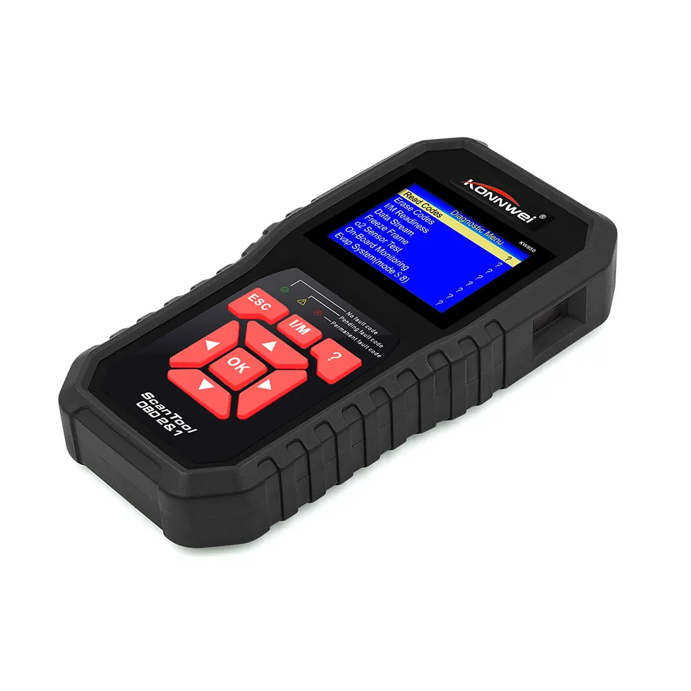 KONNWEI KW850 OBD2 автоматический диагностический сканер универсальный obd Автомобильный диагностический инструмент OBD2 проверочный двигатель автомобильный код считыватель
