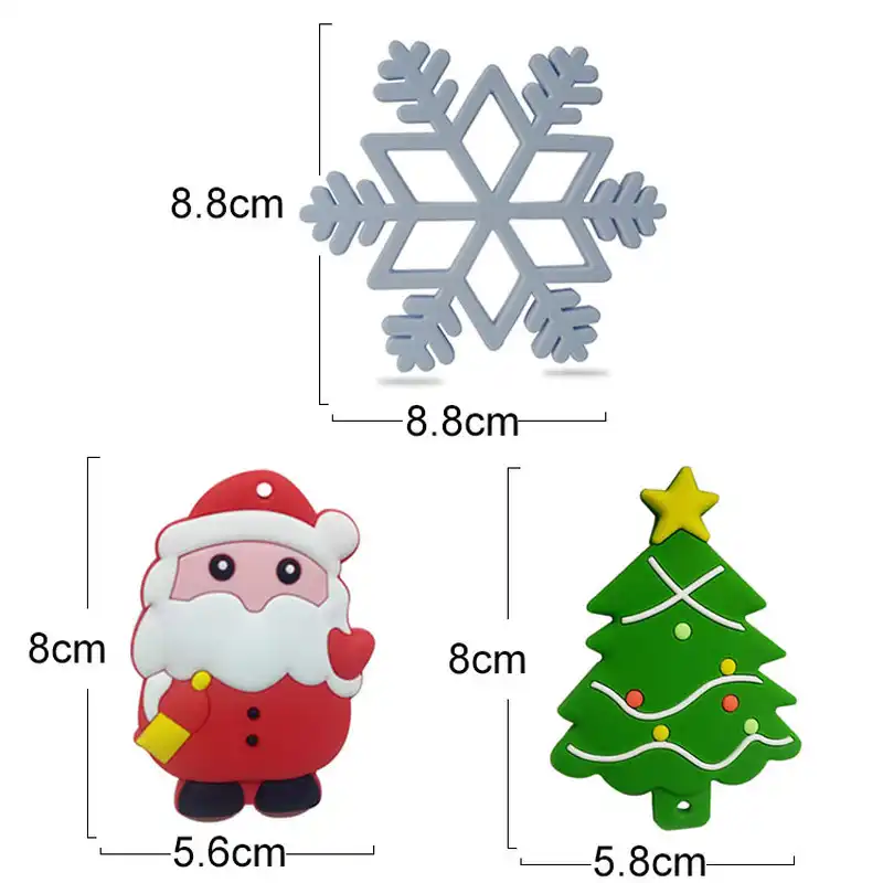 christmas baby teether
