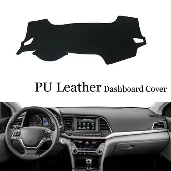 

For Hyundai Elantra B Dashboard Console Cover PU Leather Protector Sunshield Pad