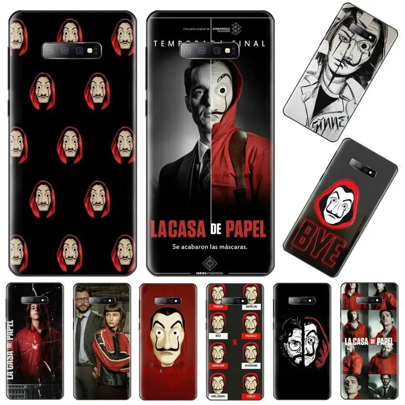 Чехол с бумажным домом роскошный уникальный дизайн чехол для телефона Samsung S6 S7 edge