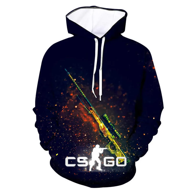 Крутая CS GO геймер Толстовка Counter Strike Global offency CSGO мужская толстовка с капюшоном, качественная брендовая одежда, забавная толстовка с 3d принтом