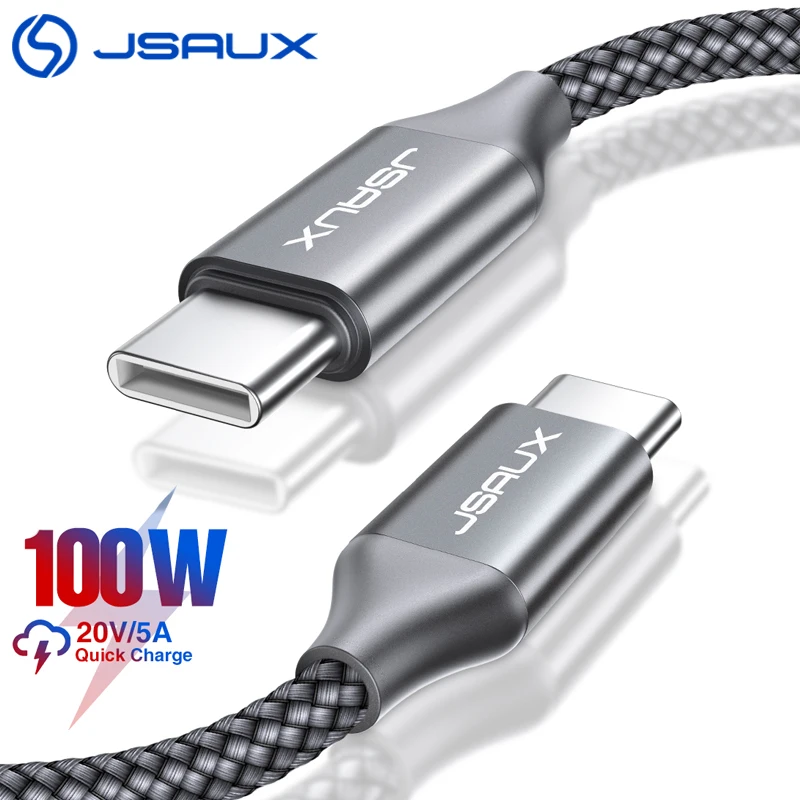 Кабель с разъемом usb c для 100 Вт/60 Вт PD зарядное устройство USB Type C мобильного