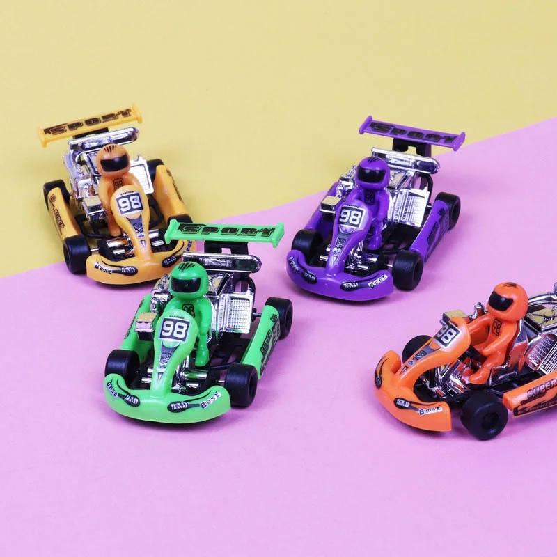 1Pcs Fashion Classic Pull Back Karting Racing Model Toys Mini Delicate Children Entertainment Vehicles Toy