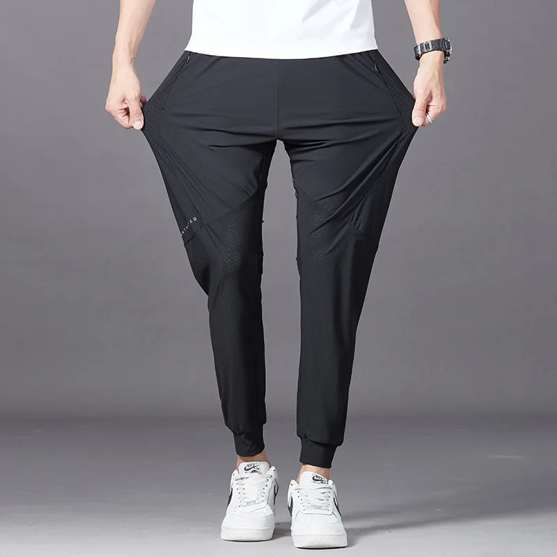 2020 Sports Running Pants Men's Breathable Fitness Training Jogging Sweatpants Black Basketball Tennis Trousers | Спорт и