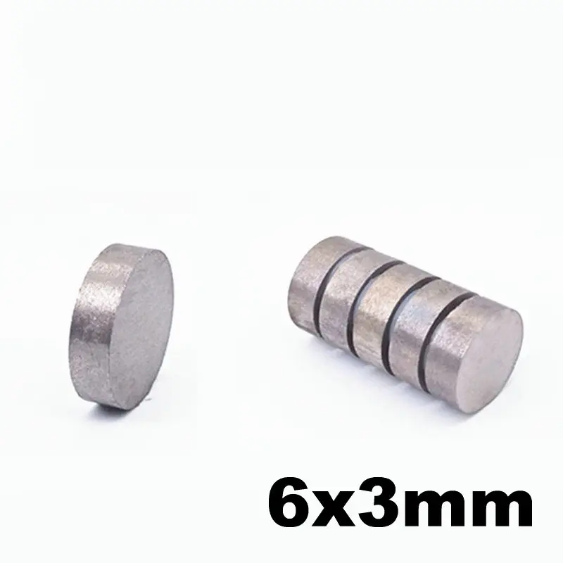 SmCo магнитный диаметр тонкого диска. 6x3 мм класс YXG28H 350 градусов C высокотемпературные постоянные редкоземельные магниты 100 шт