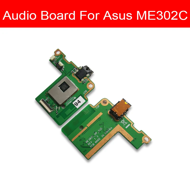 

New Audio Jack Board For ASUS ME302C Memo Pad FHD10 Headphone Jack Flex Ribbon Cable Headphone Earphone Jack Port Replacement